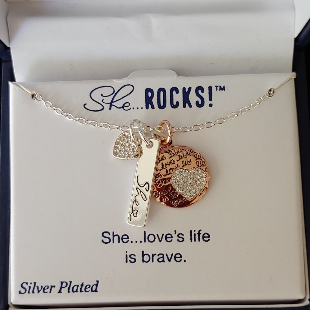 16" Necklace - She Rocks, Brand New